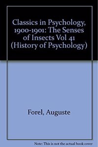 The Classics in Psychology, 1900-1901