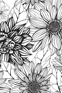 Floral Pattern - Color My Cover Journal