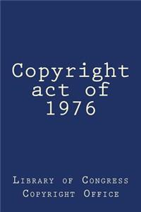 Copyright act of 1976