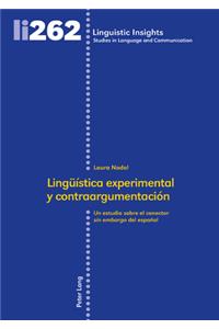 Lingueistica experimental y contraargumentacion