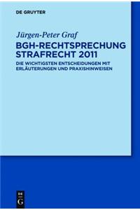 Bgh-Rechtsprechung Strafrecht 2011: Die Wichtigsten Entscheidungen Mit Erlauterungen Und Praxishinweisen