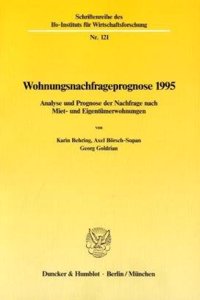 Wohnungsnachfrageprognose 1995