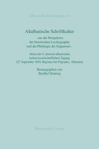 Altalbanische Schriftkultur