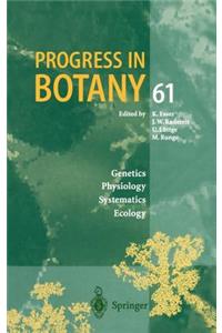 Progress in Botany: Genetics Physiology Systematics Ecology
