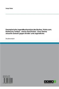 Exemplarische Jugendbuchanalyse Des Buches