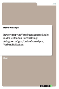 Bewertung von Vermögensgegenständen in der laufenden Buchhaltung