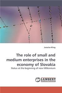 role of small and medium enterprises in the economy of Slovakia