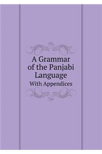 A Grammar of the Panjabi Language with Appendices
