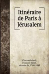Itineraire de Paris a Jerusalem