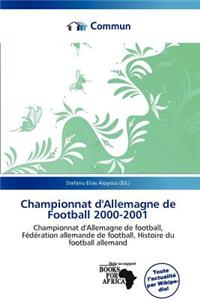 Championnat D'Allemagne de Football 2000-2001