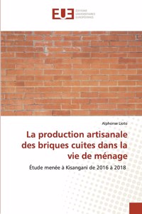 production artisanale des briques cuites dans la vie de ménage