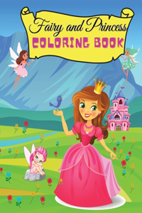 Fairy and Princess coloring book