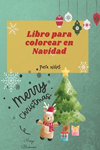 Libro para colorear en Navidad para niños