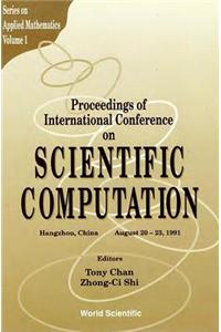 Scientific Computation - Proceedings of International Conference