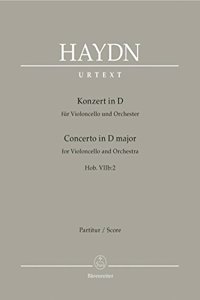 Concerto for Violoncello No.2 in D major Hob.VIIb:2 (Full Score)