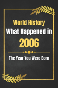 World History What Happened in 2006