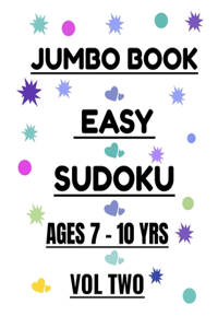 Jumbo Easy Sudoku Vol 2 Ages 7-10 Years