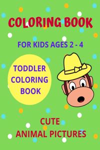 Coloring Book For Kids Ages 2-4