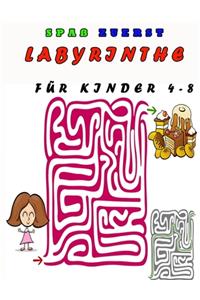 Spaß zuerst Labyrinthe für Kinder 4-8
