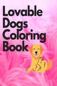 Lovable Dogs Coloring Book