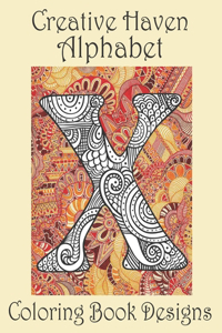 Creative Haven Alphabet Coloring Book Designs