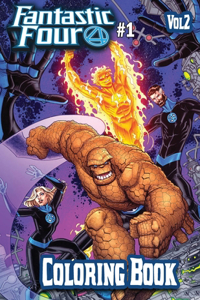 Fantastic Four Coloring Book Vol2