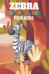 zebra coloring book for kids
