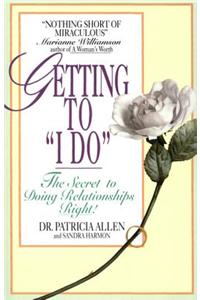 Getting to 'i Do'
