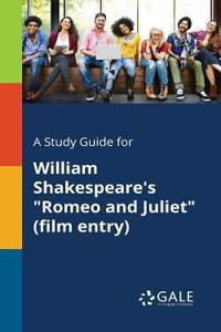 Study Guide for William Shakespeare's 