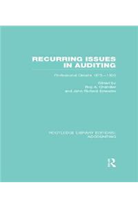 Recurring Issues in Auditing (RLE Accounting)