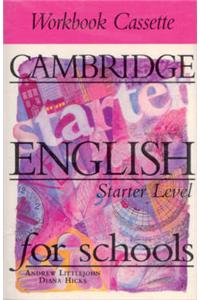 Cambridge English for Schools Starter Workbook cassette: Starter Workbook Cassette