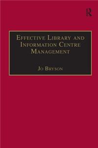 Effective Library and Information Centre Management