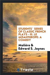 Les Misanthrope