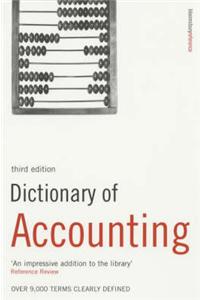 Dictionary of Accounting: Over 9,000 Terms Clearly Defined