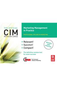 CIM Revision Cards Marketing Management in Practice