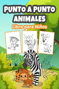 Punto a Punto Animales Libro para Niños