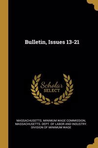 Bulletin, Issues 13-21