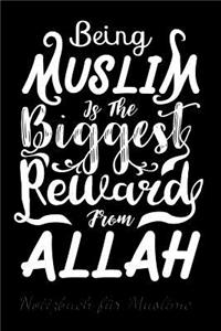 Notizbuch für Muslime