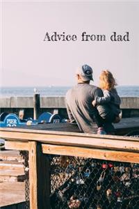 Advice from dad