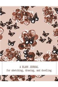 A Blank Journal For Sketching, Drawing, And Doodling