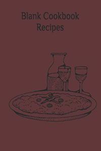 Blank Cookbook Recipes
