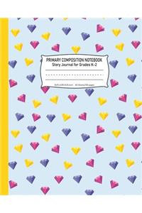 Primary Composition Notebook Story Journal Grades K-2