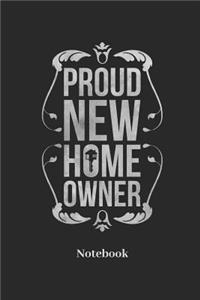 Proud New Homeowner Notebook