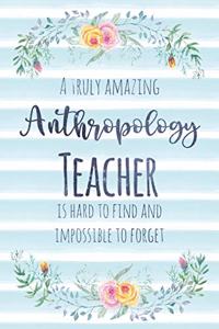 A Truly Amazing Anthropology Teacher Is Hard to Find and Impossible to Forget