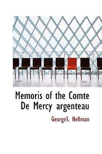 Memoris of the Comte de Mercy Argenteau