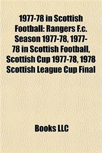 1977-78 in Scottish Football