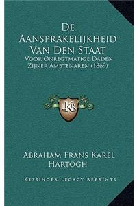 De Aansprakelijkheid Van Den Staat