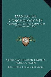 Manual Of Conchology V18