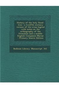 History of the Holy Rood-Tree