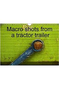 Macro Shots from a Tractor Trailer / UK-Version / Birthday Calendar 2017